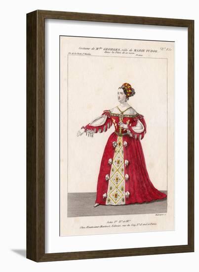 Marguerite George Weymer, aka Mademoiselle Georges-null-Framed Art Print