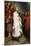 Marguerite Leaving Church, 1838 (Oil on Canvas)-Ary Scheffer-Mounted Giclee Print