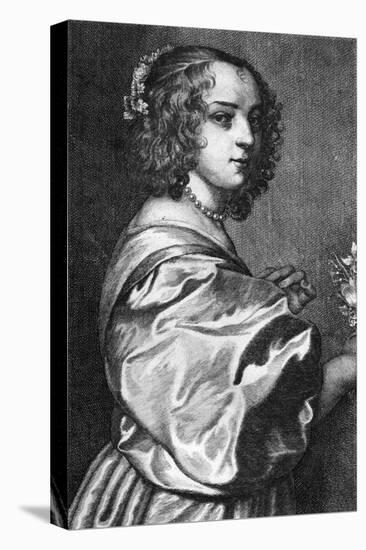 Marguerite Lemon-Sir Anthony Van Dyck-Stretched Canvas