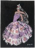 Antonia Argentina (Antonia Merce) Flamenco Dancer in "Cordoba" by Albeniz-Marguerite Mackain-Laminated Art Print