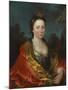 Marguerite-Marie Pater (Oil on Canvas)-Jean-Baptiste Joseph Pater-Mounted Giclee Print