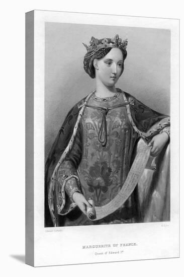 Marguerite of France, Queen of King Edward I of England-B Eyles-Stretched Canvas