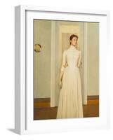 Marguerite, the Artist's Sister-Fernand Khnopff-Framed Giclee Print