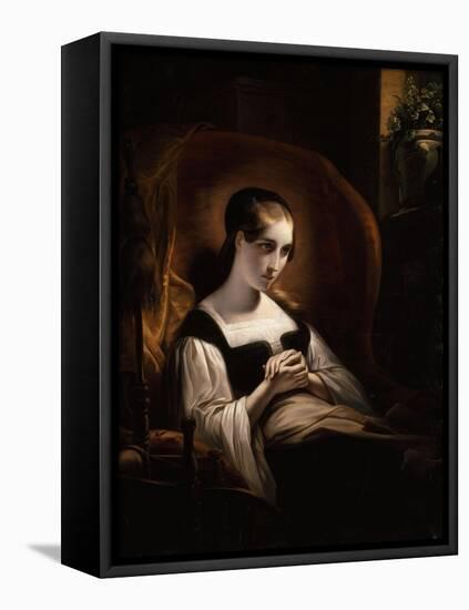 Marguerite-Ary Scheffer-Framed Stretched Canvas