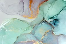 The Picture is Painted in Alcohol Ink. Abstraction Will Perfectly Fit into a Modern Interior. Close-Mari Dein-Art Print