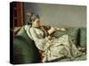 Maria Adelaide Reading-Jean-Etienne Liotard-Stretched Canvas