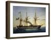 Maria Adelaide Screw Frigate, Launched in 1849 and Decommissioned in 1882, Italy, 19th Century-null-Framed Giclee Print