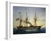 Maria Adelaide Screw Frigate, Launched in 1849 and Decommissioned in 1882, Italy, 19th Century-null-Framed Giclee Print