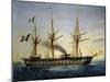 Maria Adelaide Screw Frigate, Launched in 1849 and Decommissioned in 1882, Italy, 19th Century-null-Mounted Giclee Print