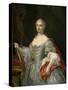 Maria Amalia of Saxony (1724?176), Queen of Naples-Giuseppe Bonito-Stretched Canvas
