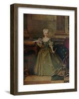 'Maria Ana Victoria de Borbon y Farnesio', 1724 (c1927)-Nicolas De Largilliere-Framed Giclee Print