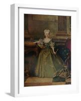 'Maria Ana Victoria de Borbon y Farnesio', 1724 (c1927)-Nicolas De Largilliere-Framed Giclee Print