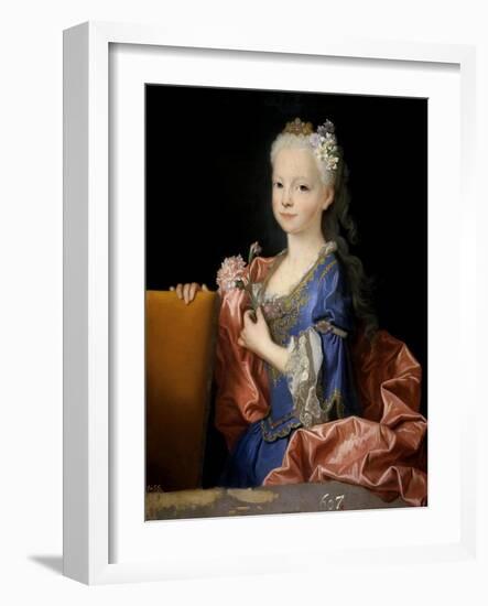 Maria Ana Victoria of Borbon, 1725-Jean Ranc-Framed Giclee Print