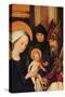 Maria and Archpriest with the Christ-Hans Holbein the Younger-Stretched Canvas