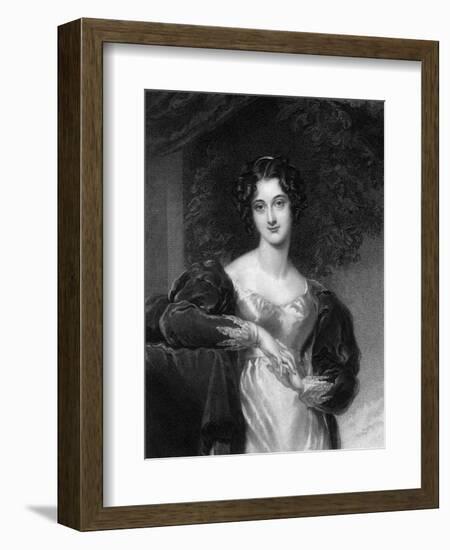 Maria Anne Ashley-Thomas Lawrence-Framed Art Print