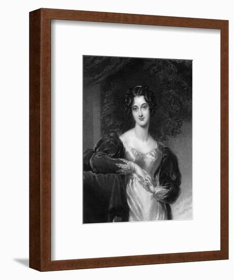 Maria Anne Ashley-Thomas Lawrence-Framed Art Print