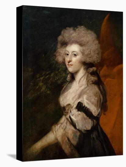 Maria Anne Fitzherbert, C.1788-Joshua Reynolds-Stretched Canvas