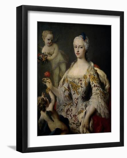 Maria Antonia Ferdinanda of Spain, Ca. 1750-Jacopo Amigoni-Framed Giclee Print