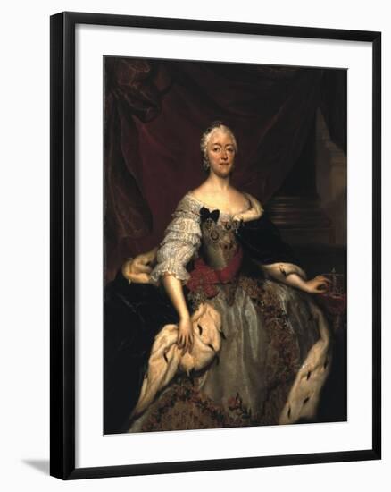 Maria Antonia, Princess of Saxony-Anton Raphael Mengs-Framed Giclee Print