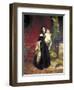 Maria Arkadyevna (Stolypin) Beck (1819-188) with Her Daughter, 1840-Karl Pavlovich Briullov-Framed Giclee Print