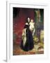 Maria Arkadyevna (Stolypin) Beck (1819-188) with Her Daughter, 1840-Karl Pavlovich Briullov-Framed Giclee Print