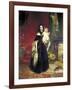 Maria Arkadyevna (Stolypin) Beck (1819-188) with Her Daughter, 1840-Karl Pavlovich Briullov-Framed Giclee Print