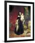 Maria Arkadyevna (Stolypin) Beck (1819-188) with Her Daughter, 1840-Karl Pavlovich Briullov-Framed Giclee Print