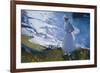 Maria at the Beach, Biarritz-Joaquín Sorolla y Bastida-Framed Premium Giclee Print