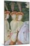 Maria, Bianca and Nannina Medici, Younger Sisters of Lorenzo and Giuliano, Detail-Benozzo di Lese di Sandro Gozzoli-Mounted Giclee Print