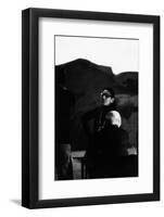 Maria Callas as Director of Les Vepres Siciliennes in Turin-Sergio del Grande-Framed Photographic Print