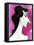 Maria Callas - caricature of the American born Greek opera singer-Neale Osborne-Framed Stretched Canvas