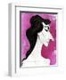 Maria Callas - caricature of the American born Greek opera singer-Neale Osborne-Framed Giclee Print