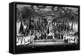 Maria Callas in 'turandot'-null-Framed Stretched Canvas