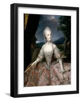 Maria Carolina of Austria, Queen of Naples, Ca. 1768-Anton Raphael Mengs-Framed Giclee Print