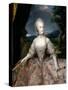 Maria Carolina of Austria, Queen of Naples, Ca. 1768-Anton Raphael Mengs-Stretched Canvas