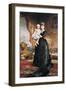 Maria Christina of Austria and Alfonso XIII of Spain-Antonio Caba Casamitjana-Framed Art Print