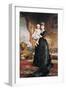 Maria Christina of Austria and Alfonso XIII of Spain-Antonio Caba Casamitjana-Framed Art Print