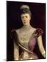 Maria Christina of Austria-Luis Alvarez catala-Mounted Giclee Print