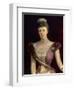 Maria Christina of Austria-Luis Alvarez catala-Framed Premium Giclee Print
