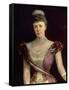 Maria Christina of Austria-Luis Alvarez catala-Framed Stretched Canvas