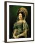 Maria Cristina De Bourbon, Queen of Spain, 1830-Vicente López Portaña-Framed Giclee Print