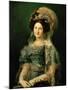 Maria Cristina De Bourbon, Queen of Spain, 1830-Vicente López Portaña-Mounted Giclee Print