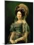 Maria Cristina De Bourbon, Queen of Spain, 1830-Vicente López Portaña-Mounted Giclee Print