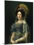 Maria Cristina De Bourbon, Queen of Spain, 1830-Vicente López Portaña-Mounted Giclee Print