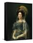 Maria Cristina De Bourbon, Queen of Spain, 1830-Vicente López Portaña-Framed Stretched Canvas