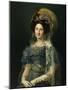 Maria Cristina De Bourbon, Queen of Spain, 1830-Vicente López Portaña-Mounted Giclee Print