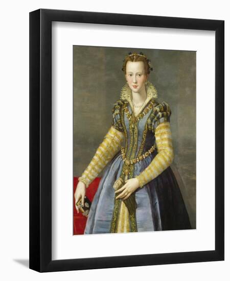Maria De Medici (1540-1557)-Alessandro Allori-Framed Giclee Print