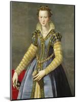 Maria De Medici (1540-1557)-Alessandro Allori-Mounted Giclee Print
