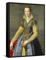 Maria De Medici (1540-1557)-Alessandro Allori-Framed Stretched Canvas