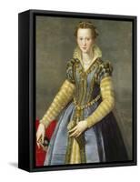 Maria De Medici (1540-1557)-Alessandro Allori-Framed Stretched Canvas